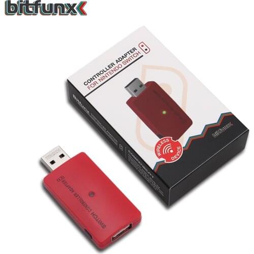 Bitfunx Wireless Bluetooth USB Controller Converter Adapter for Nintendo Switch to PS4/PS3/PlayStation Pro/Xbox One S/X