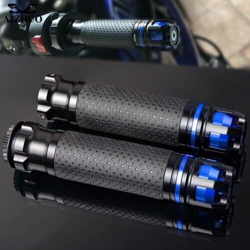 CNC Motorcycle Accessories Handle Grips Handlebar Hand Bar Grip For YAMAHA YZF R1 R6 2005 2006 2007 2008 2009 2010 2011 2012