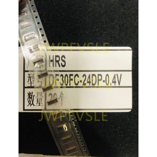 DF30FC-24DP-0.4V 24 Position Connector Header, Center Strip Contacts Surface Mount Gold