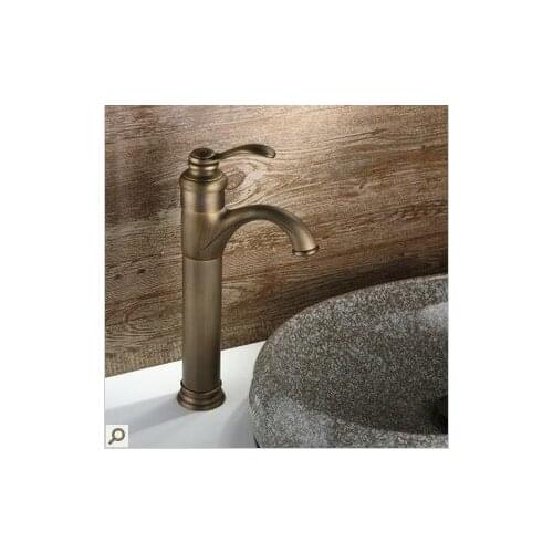 Hot and cold water basin faucet basin bathroom washbasin faucet antique above counter basin faucet kitchen faucet