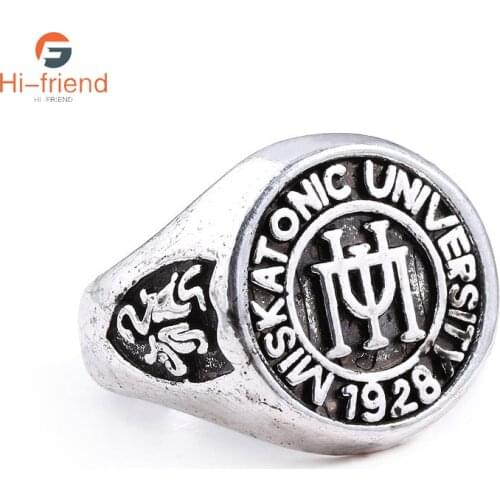Cthulhu Nyarlathotep Hastur Rings Horror Lovecraft Works Miskatonic University Adapted Rings Mens Pendant Jewelry