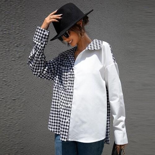 Женские рубашки оверсайз MOARCHO China At AliExpress