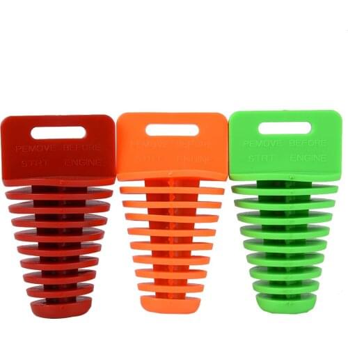 Motorcycle Dirt Bike 4 Stroke Muffler Pipe Exhaust Silencer Wash Plug