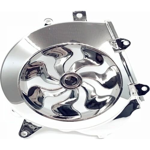 Motorcycle Accessories for Honda TODAY AF61/AF62/AF67 Motorcycle Scooter chrome Fan cover Plating cooling box cover