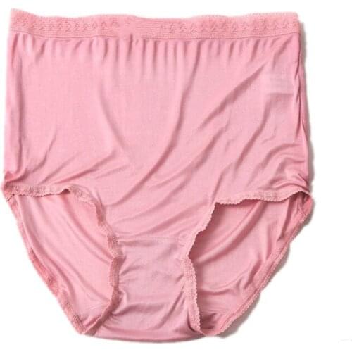 First and Last Womens Panties Silk Size High Waist Sexy Lace Panties Mulberry Silk Seamless Tummy Tuck Breathable Briefs