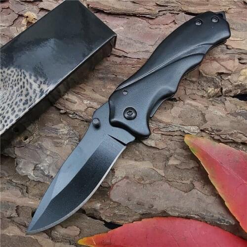 Outdoor Tactical Camping Hunting Survival Pocket Folding Knife Stainless Steel Foldable Knife Mini Portable Fruit Cutter Tool