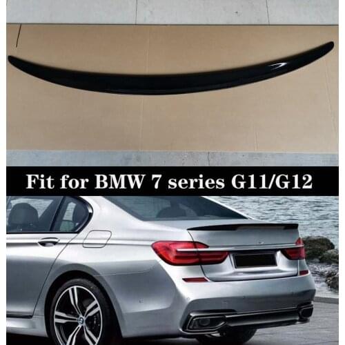 Rear Carbon Fiber Spoiler for BMW G11 G12 7 Series 740i 750i Sedan 2016-2018 Boot Lip Wings