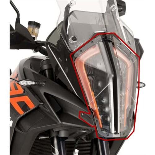 Headlight Protector Guard Lense Cover Fit For KTM 1290 super adventure R 1290 super adventure S