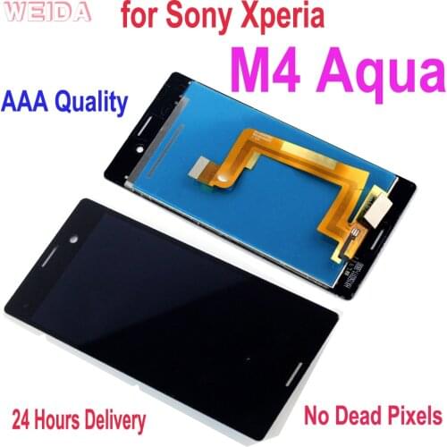 For Sony Xperia M4 Aqua E2303 E2306 E2353 E2312 E2333 E2363 LCD Display Touch Screen Digitizer Assembly for Sony M4 Aqua LCD