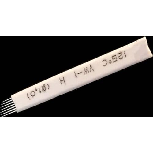 50PCS 0.25mm Curved Eyebrow Tattoo 7-pin Needle Blades For 3D Permanent Makeup Handmade Manual Tattoo Pen Cosmetic Eyebrows