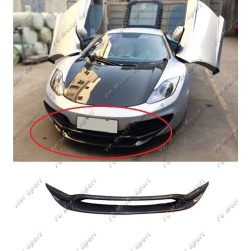 Car Accessories Carbon Fiber YC Deisgn Style Front Lip Fit For 2011-2014 MP4 12-C Front Lip Splitter Car-styling