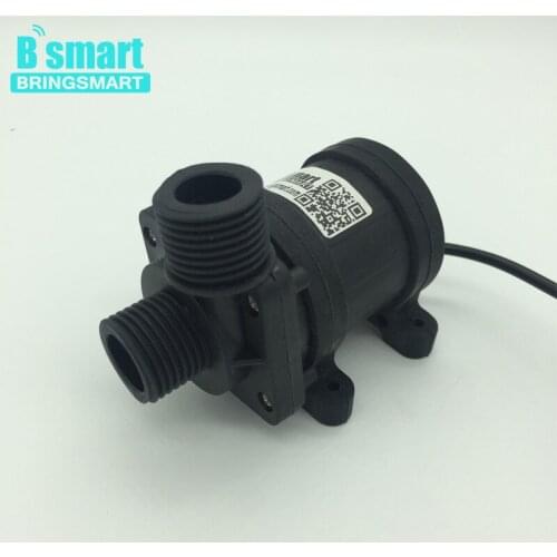 Free shipping JT-800BX 900L/H 12V 24v Mini DC Brushless Solar Energy Booster Water Pump Bathing Machine Water Pump Bringsmart