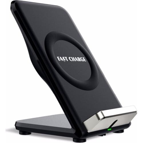 Polmx F18 wireless qi fast charging stand, fast wireless charger charging pad for Samsung Galaxy Note 8 S8 S8 Plus S7 S7 Edge No