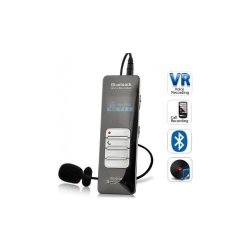 Wireless Bluetooth digital voice recorder support Phone Call Recording and Password Protect Function
