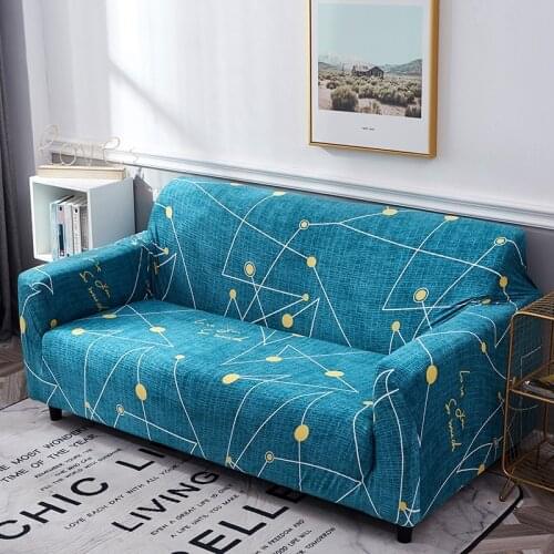 Stretch Sofa Cover All-Inclusive Dust Proof Elastic Protector Slipcovers Armchair Living Room Couch Cover for 1/2/3/4 Seater