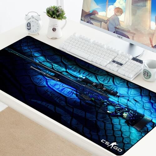 CS GO Custom Large Mouse Pad Speed Keyboards Mat Rubber Gaming Mousepad Desk Mat for Game Player Desktop PC Computer Laptop csgo