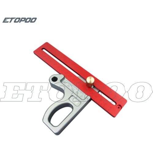 Woodworking scriber Marking ruler, straight square height ruler, 45 degree ruler measuring tool, Angle ruler 200mm 300mm 400mm
