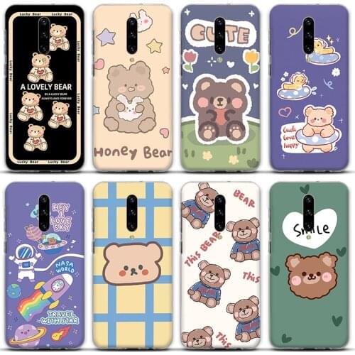 Girls must be cute silicone phone case for oneplus 8 7t 7 pro luxury bumper for oneplus 9 pro 6 6t 8t 5 t cover