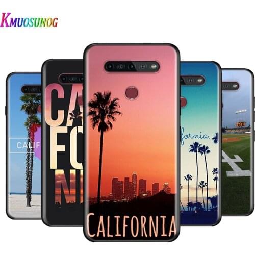 Travel Los Angeles California For LG K22 K71 K61 K51S K41S K30 K20 2019 Q60 V60 V50S V50 V40 V35 V30 G8 G8S G8X ThinQ Phone Case