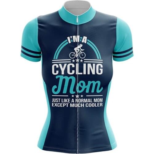 I'm A Cycling Mom Cycling Jerseys MTB Bike Cycling Clothing Breathable Mountian Bicycle Clothes Summer Bike uniform Wear