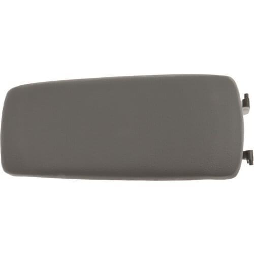 Leather Center Console Arm Rest Lid Cover for AUDI A6 S4 C5 Grey 00-06