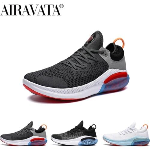 Newbeads Men Running Sneakers Particle Damping Full Length Air Cushion Sports Shoes Mesh Casual Jogging Sneakers Breathable