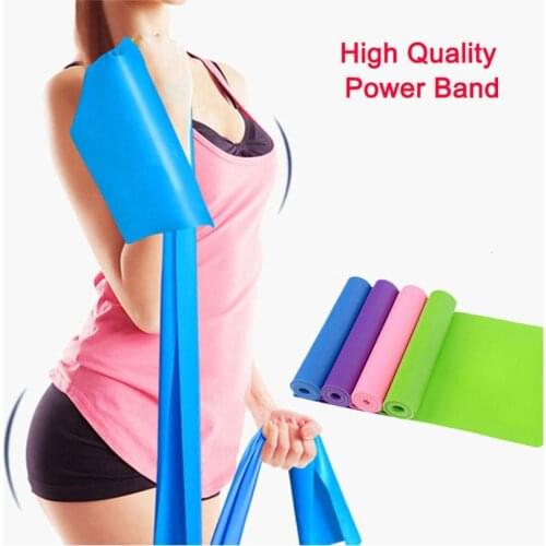 1.5M Latex Resistance Bands Body Exercise Equipment Training Equipment Fitness Band Stretch Elastic Resistance