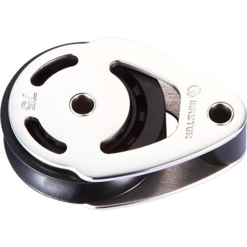 Marine Boat Yacht Sailboat Dinghy 75mm 2 15/16 Inch Stainless Steel Drop Foot Block Small Boat Block Master SSC-7510F