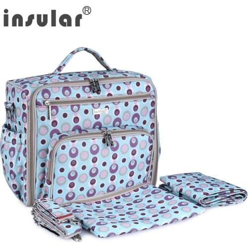 New Arrival Fashion Baby Diaper Bag Backpack Waterproof 600D Nylon Mommy Bag Backpack Changing Bag