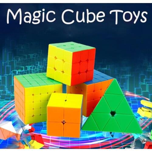 New Professional Magic Cube Competition Speed Pyramid Puzzle Cubes Educational Toys For Children Kids