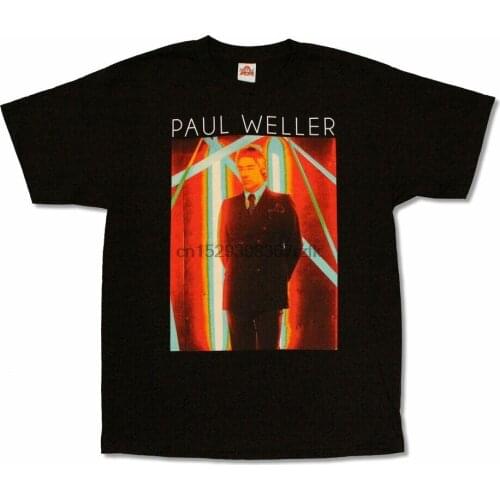 Paul Weller Sonik Tour 2013 Black T Shirt New Official The Jam