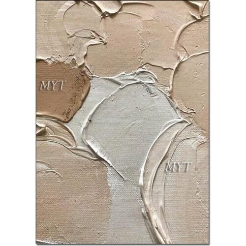 HIgh Quality New Abstract Heavy Textured Knife Oil Painting Canvas Wall Decor Art Competitive Home Decorative Paintings Artwork