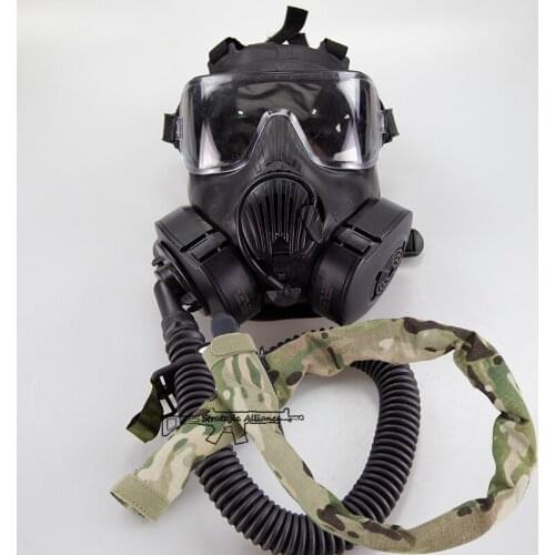 Outdoor tactical mask snorkel protective cover