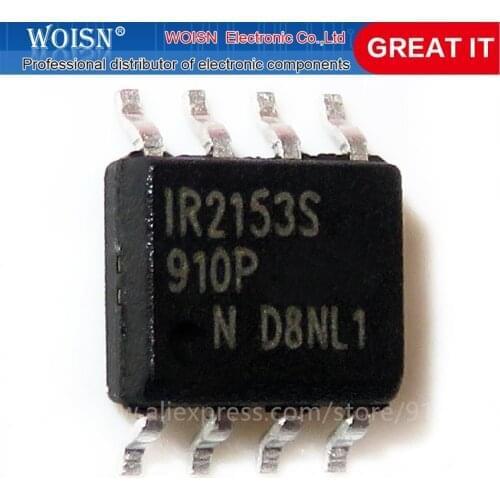 10PCS IR2153S IR2153STR SOP8 SOP IR2153 SMD IR2153STRPBF new original In Stock
