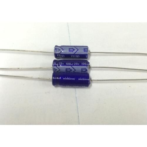 100% 10PCS New 25V100UF 6X16MM Electrolytic capacitor