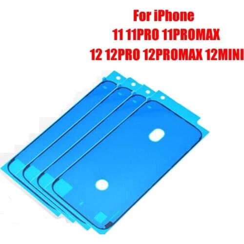 100pcs High quality Waterproof Sticker For iPhone 11 12 Pro Max mini LCD Display Frame Bezel Seal Tape Glue 3M Adhesive