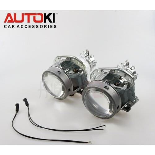 AUTOKI ECE EVOX-R HID Bi-xenon Projector Lens For AUDI C5 C6 A8 A4 B6 /BMW E39 E53/Ford Fiesta/Benz ML W163/ Lancer/Passat B6
