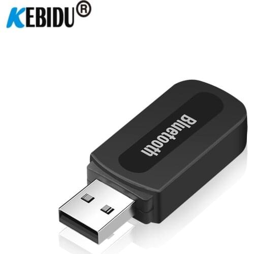 Wireless Bluetooth Audio Receiver 3.5mm jack Music Adapter USB charger for Car Stereo Radio System Home Speaker Universal