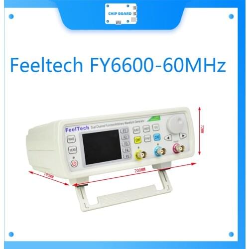 Feeltech FY6600-60MHz High Precision Digital Control Dual-channel DDS Function/Arbitrary Signal Generator