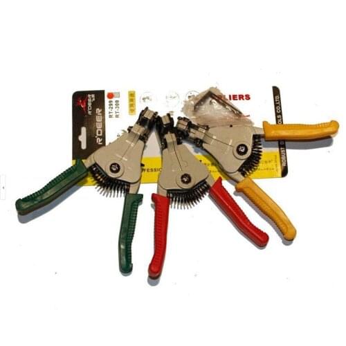 R'DEER TOOL automatic wire stripper electric wire plier 0.5/1.2/1.6/2.0mm ,1.0/1.6/2.0/2.6/3.2mm,0.9/1.25/2.0/3.5/5.5mm