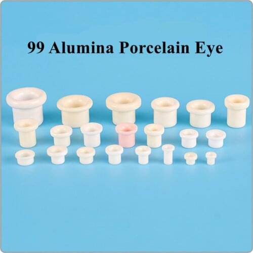 99 alumina wear-resistant porcelain eye ceramic wire stranding machine twisted bow twisted copper textile ceramic beads