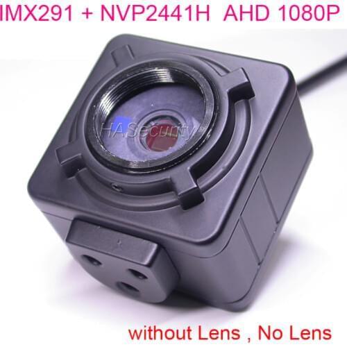 Box style camera AHD-H ,1/2.8" SONY STARVIS IMX291 CMOS + NVP2441 built-in IRC filter, OSD cable (optional Lens)