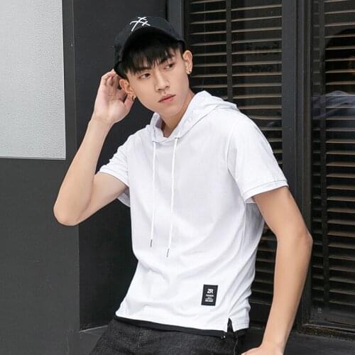 NODELAY Men's T-shirts With A Hood