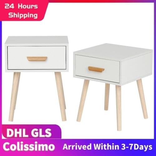 Bedside Table Bedroom Furniture Nightstand Nordic Style Dressing Table Furniture Night Stand Fast Delivery HWC