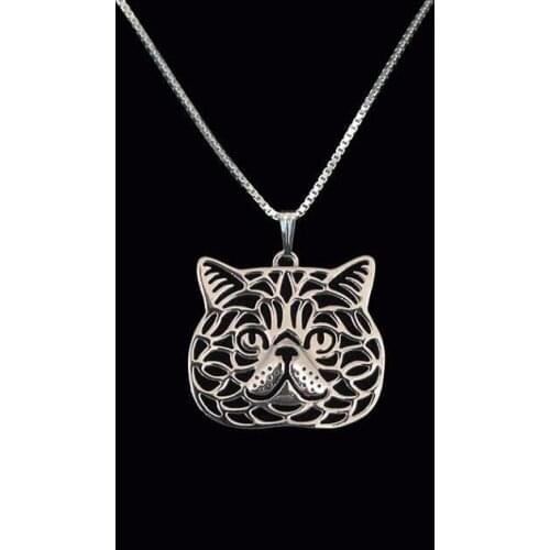 Drop shipping-Exotic Shorthair cat Necklace