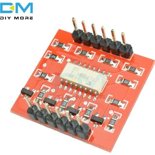 TLP281 4-Channel Opto-isolator IC Module for Arduino Expansion Board High And Low Level Optocoupler Isolation 4 Channel