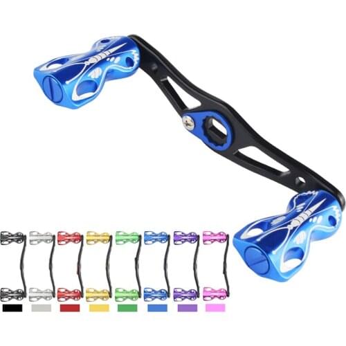 EKfan Length 99mm 8*5mm Hole Fishing Reel Handle Aluminum Alloy Handle Fishing Tackle For Spinning Reel parts