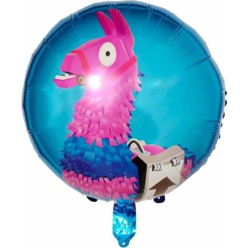 10pcs 18inch Alpaca Pinata Foil Balloon Unicorn Party Children Birthday Party Decoration Baby Shower Air Globos Kids Toy