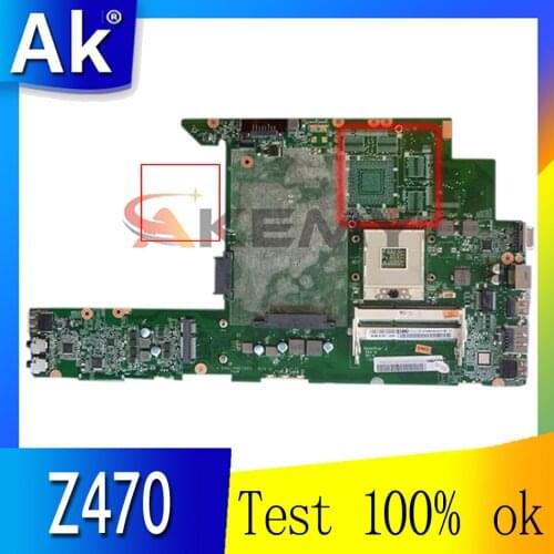 Z470 laptop motherboard KL6 MB UMA-LAN100-DUAL CORE 31KL6MB0040 number 11013285