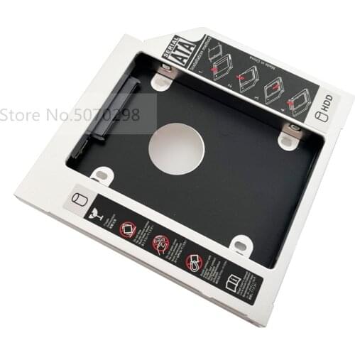 12.7mm SATA 2nd Hard Drive HDD SSD Optical bay Caddy Frame For Asus a53e ts51 pro79ij A53E X53E K53E A53S X53S K53S K53SV UJ8A0